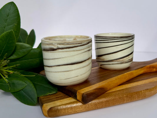 Marmor Cup, glatt (Light inside)