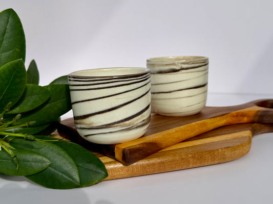 Marmor Cup, glatt (Light inside)